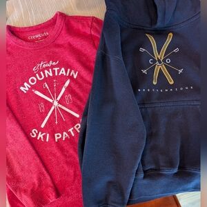 Shirt & Hoodie Ski Set